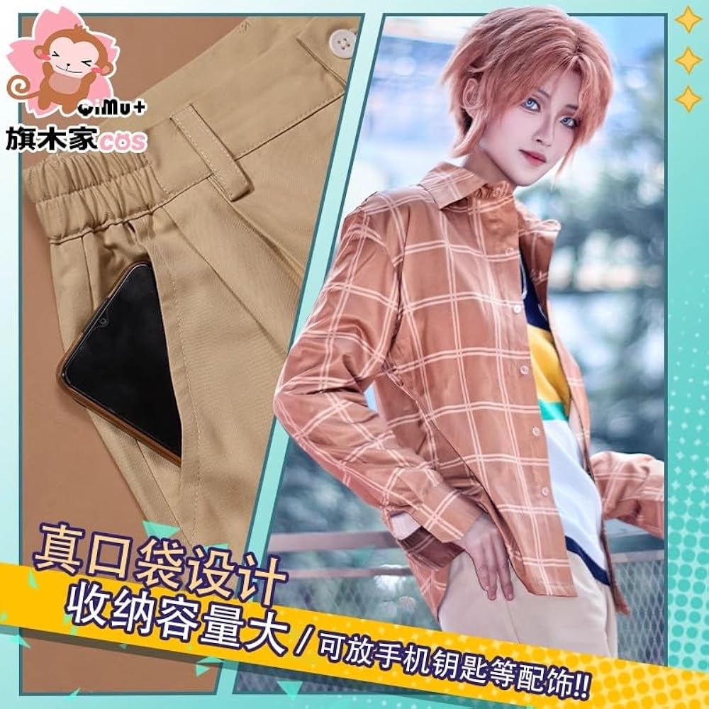 エイトリ 七基 コスプレ ウィッグ Amazon.co.jp: ロングペン 斜木七基 エイトリ コスプレウィッグ